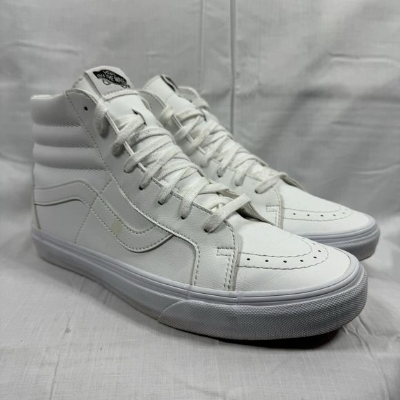 VANS Other - Vans Sk8 Hi Triple White Leather 751505 Men’s Shoe Skate Sneakers Men's size 10